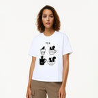 Animal and Tea Theme T-Shirt