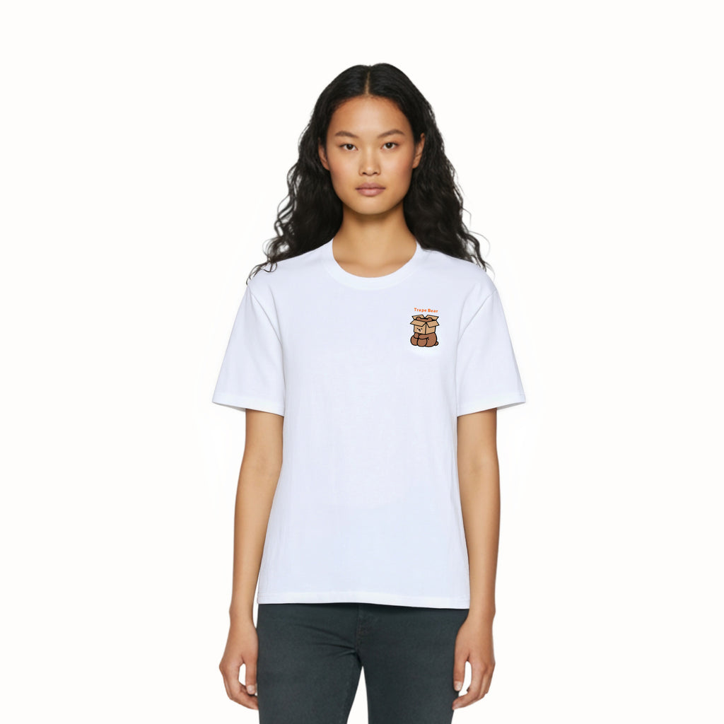 Bear with head through box T-Shirt