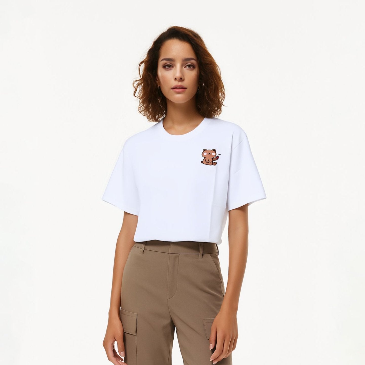 Bear holding cherry T-Shirt