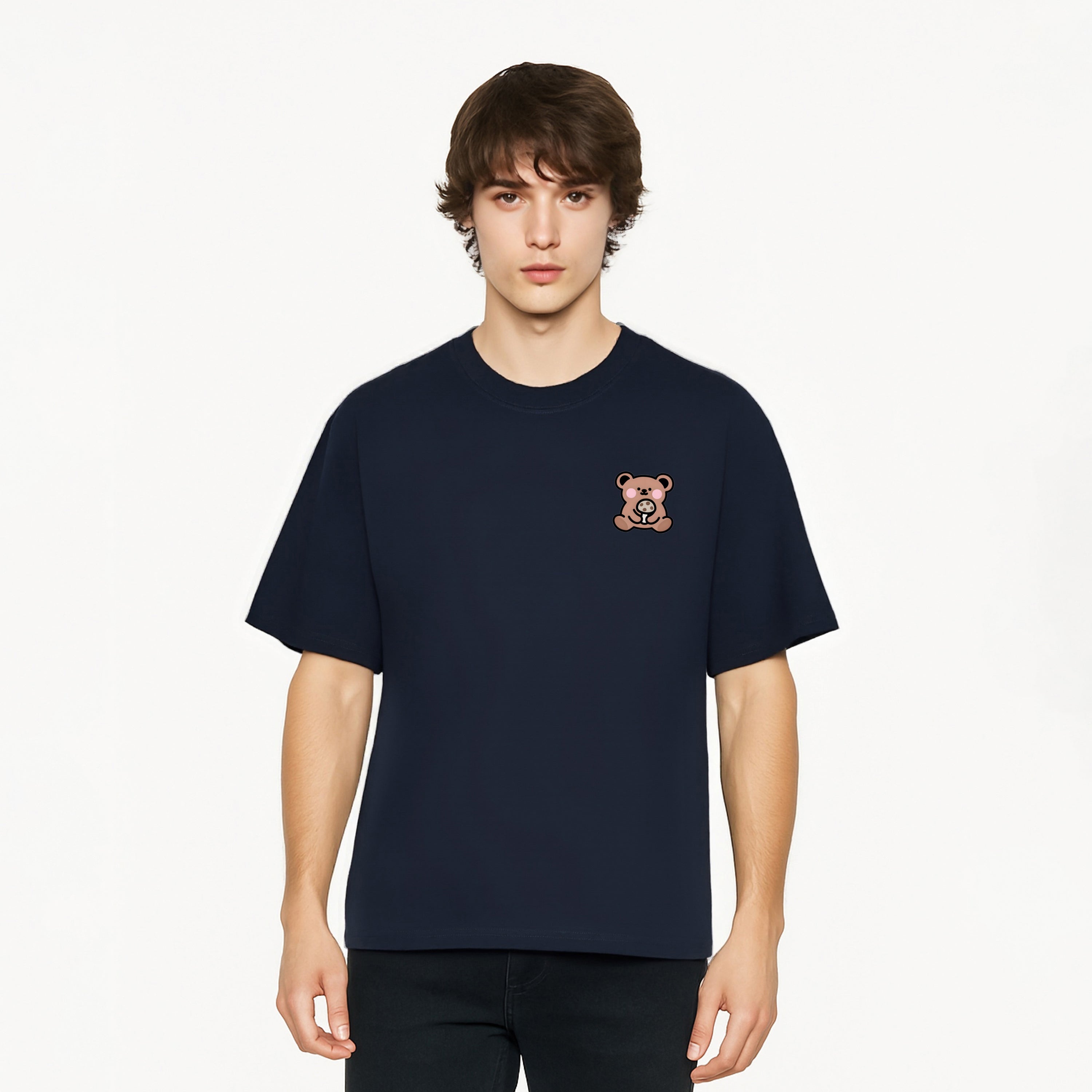 Bear holding mushroom T-Shirt