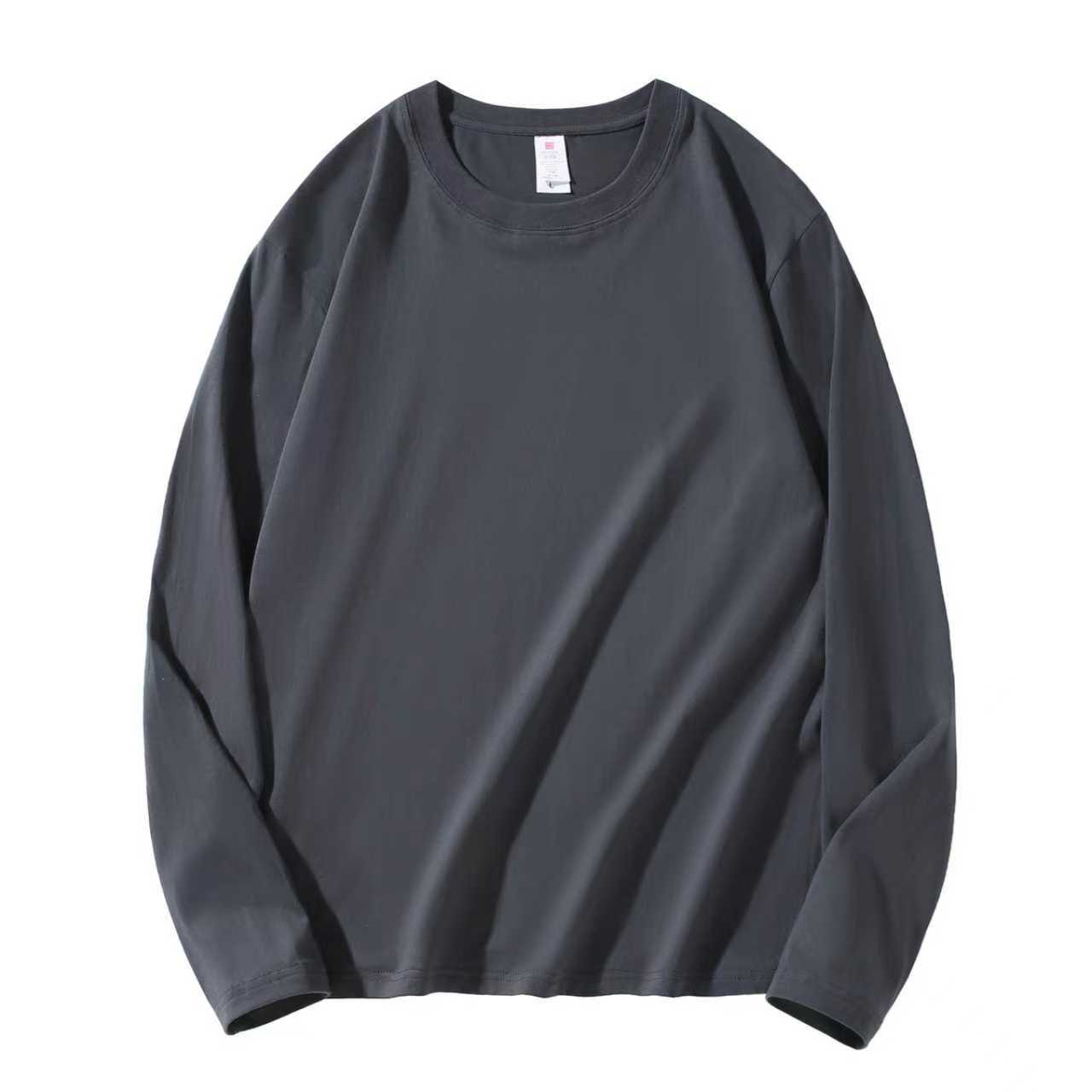 Navy Crew Neck Long Sleeve T-Shirt