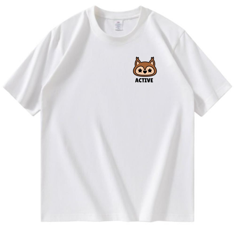 Active Fox Print T-Shirt