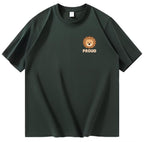 Lion Head Print T-Shirt