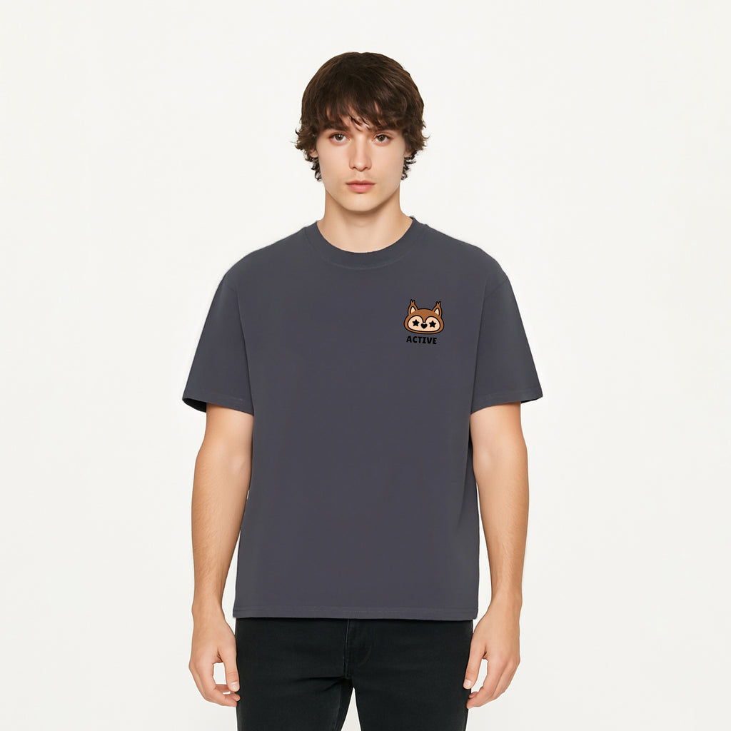 Active Fox Print T-Shirt