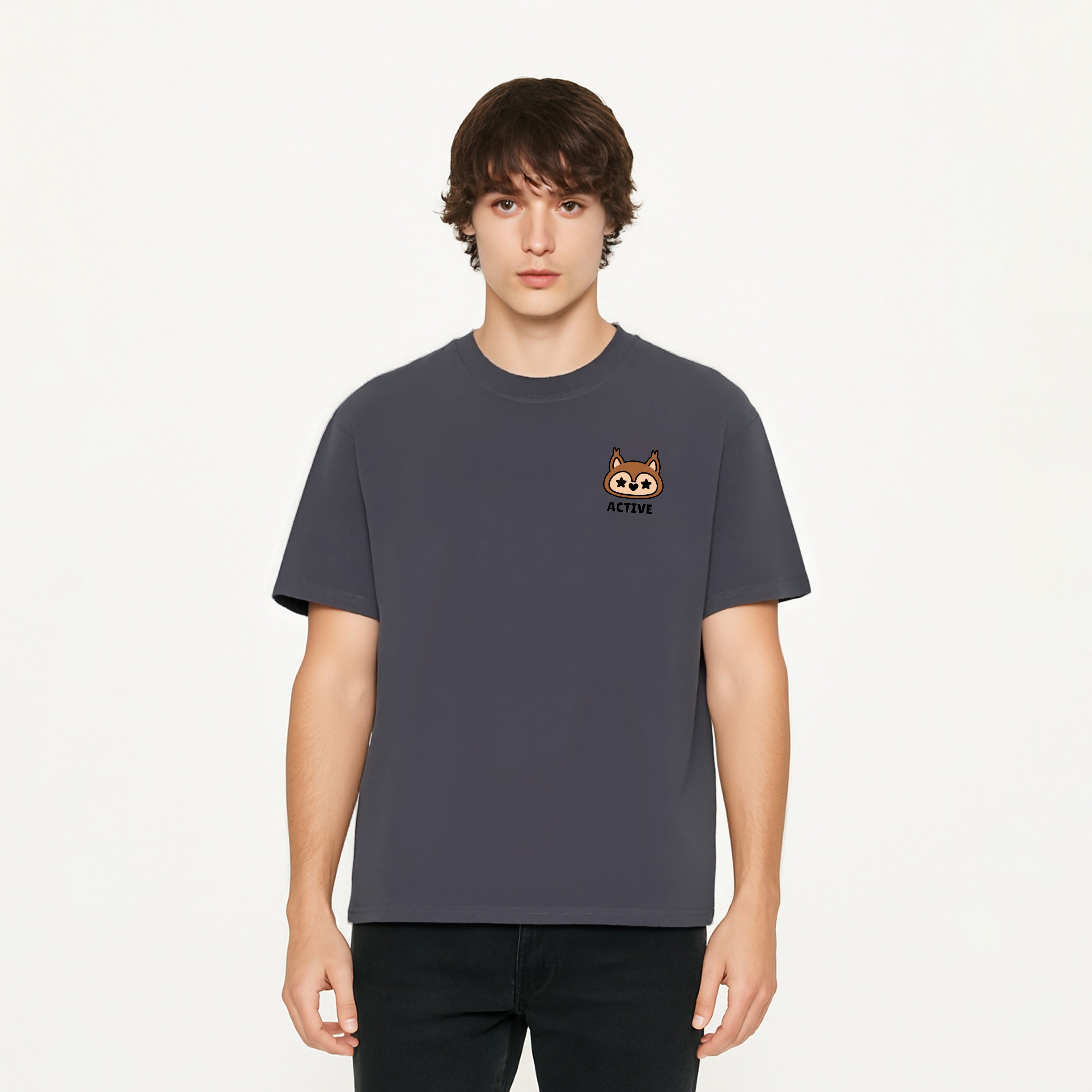 Active Fox Print T-Shirt