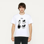 Animal and Tea Theme T-Shirt